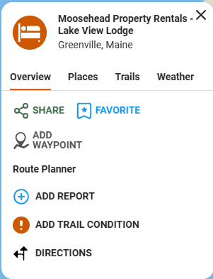 Moosehead Property Rentals - Lake View Lodge